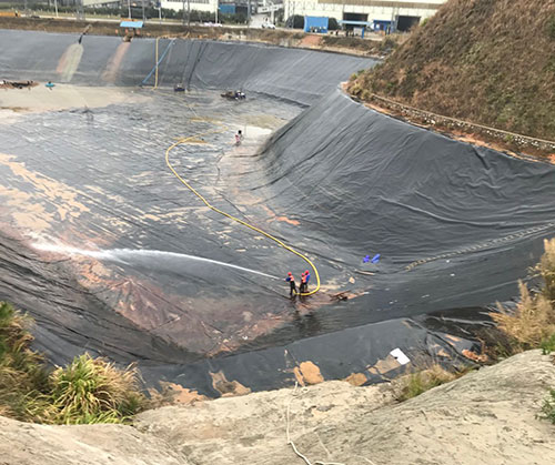 即墨废水池清理