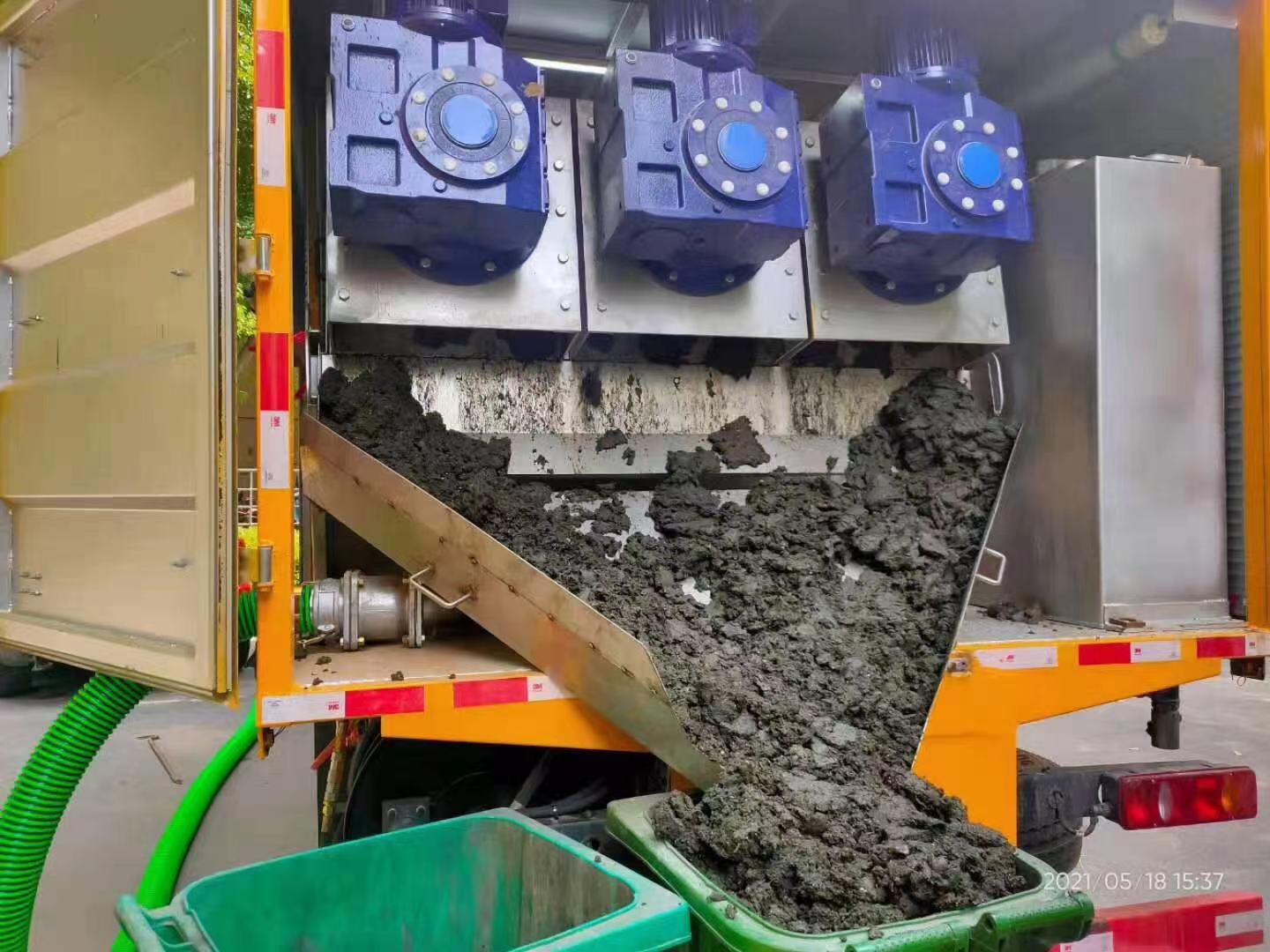 即墨化粪池清掏城市维护站-泥浆净化干湿分离处理